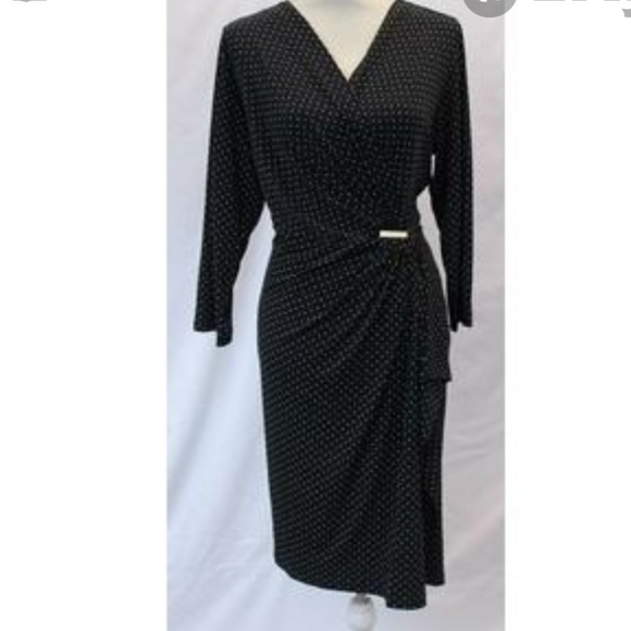 🆕️➕ Charter Club 💜 Polka Dot Dress - Picture 3 of 3